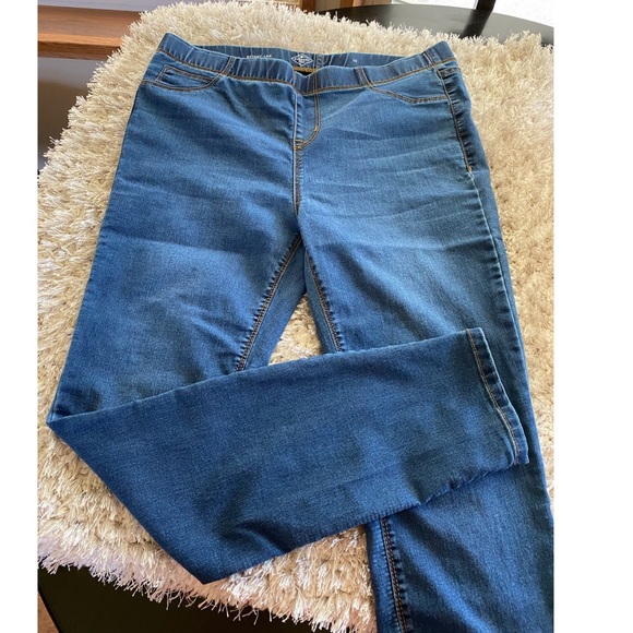 st john's bay pull on jeans